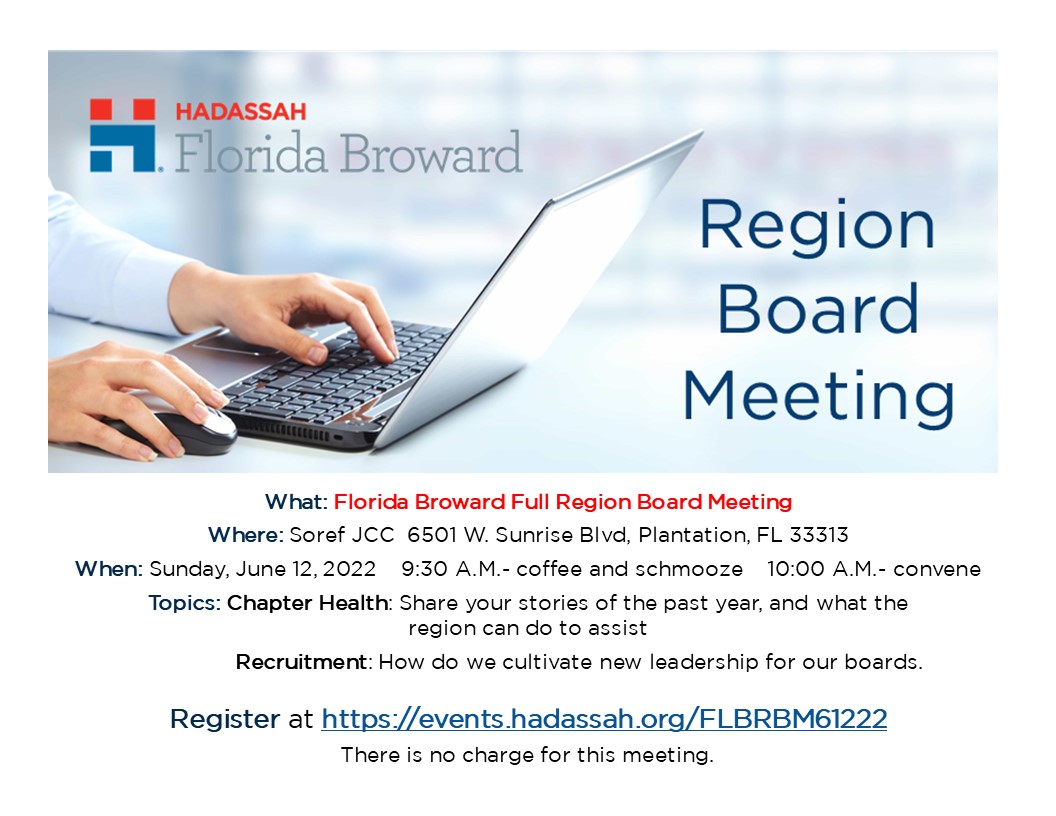 FLB Region Board Meeting Flyer 6-12-22