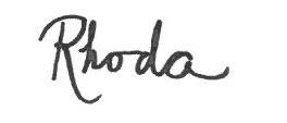Rhoda Smolow (Signature)